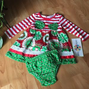 counting daisies christmas dress